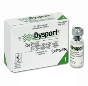 how many units of dysport for forehead
